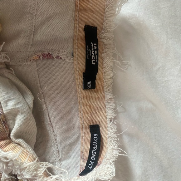 Jaded London pink and patterned Denim - Picture 4 of 4